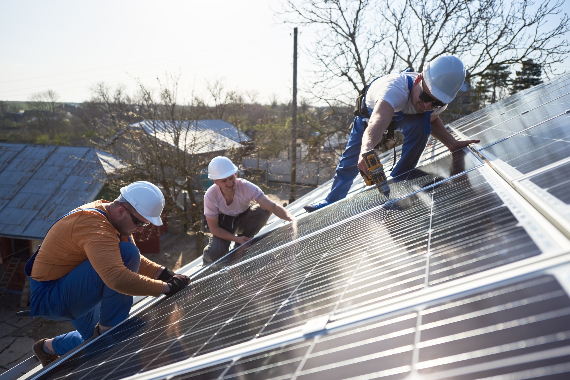installing solar photovoltaic panel system on roof 2022 05 16 16 05 02 utc